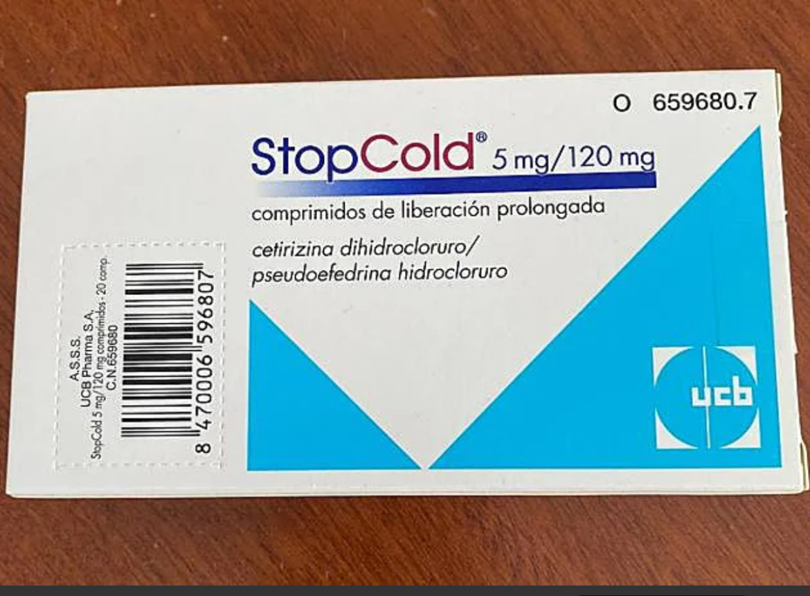 Упаковка Стопколд (StopCold), 5 мг / 120 мг